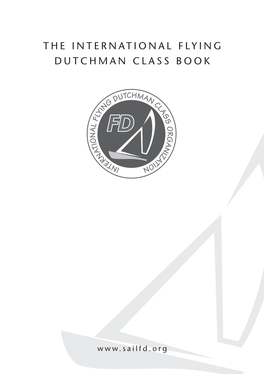 The International Flying Dutchman Class Book