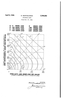 April 9, 1946. E. BARTHOLOMEW 2,398,282