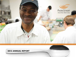 Farestart's 2013 Annual Report