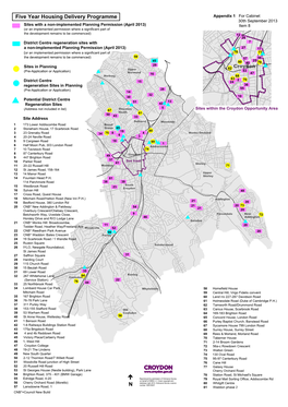 Five Year Housing Delivery Programme N