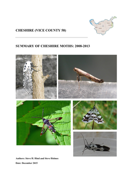 Summary of Cheshire Moths: 2008-2013