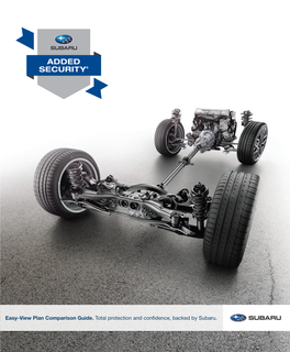 Subaru Added Security® Brochure