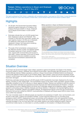 2014 05 20 Situation Report Abyan Shabwah.Pdf