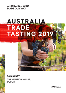 Australia Trade Tasting 2019
