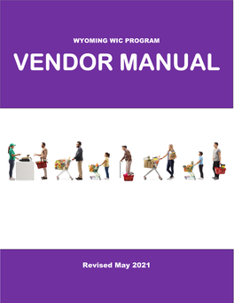 Vendor Manual