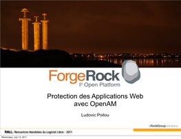 Protection Des Applications Web Avec Openam