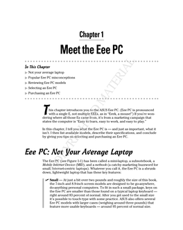 Meet the Eee PC