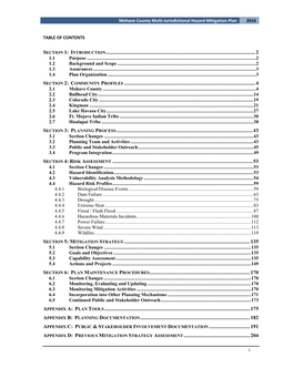 Mohave County Multi-Jurisdictional Hazard Mitigation Plan