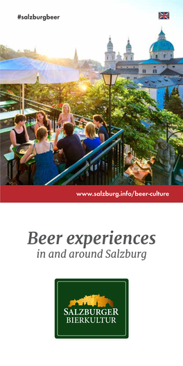 Beer Experiences in and Around Salzburg Salzburg Beer Culture