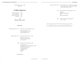 Calder Quartet