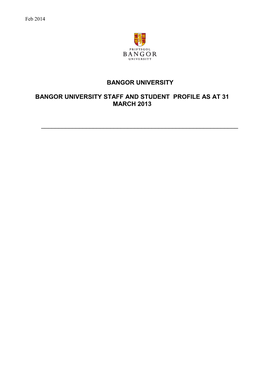 Bangor University Profile