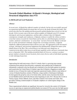 Al-Qaeda's Strategic, Ideological and Structural Adaptations Since 9/11 by Bill Braniff and Assaf Moghadam