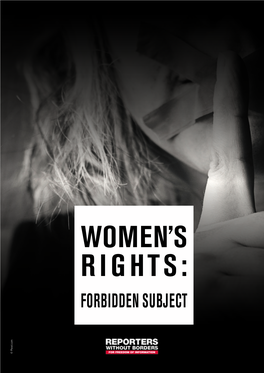 Women's Rights: Forbidden Subject