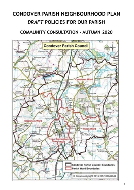 Condover Parish Neighbourhood Plan