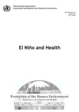 El Niño and Health
