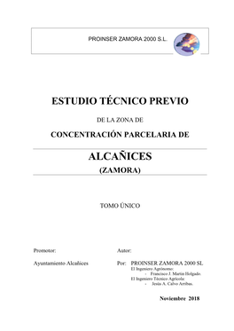 Concentración Parcelaria De Alcañices (Zamora)