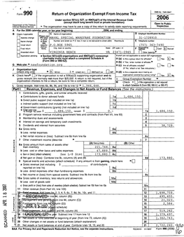 Return of Organization Exempt from Income Tax OMB No 1545-0047