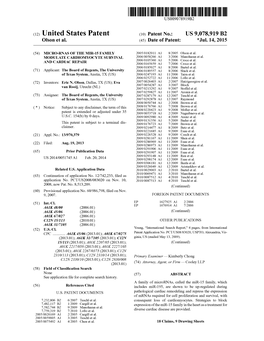 A2) United States Patent (0) Patent No.: US 9,078,919 B2 Olsonet Al