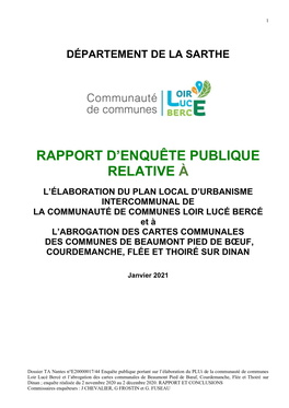 Plui CC LLB Rapport D'enquête Janvier 2021.Pdf