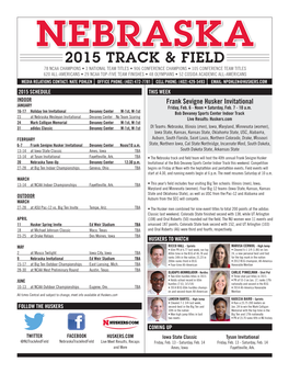 2015 Track & Field