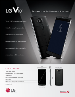 LG V10 Specs