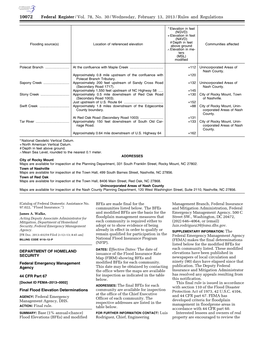 Federal Register/Vol. 78, No. 30/Wednesday, February 13, 2013