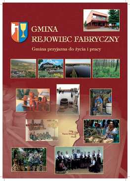 GMINA REJOWIEC FABRYCZNY Gmina Przyjazna Do Życia I Pracy