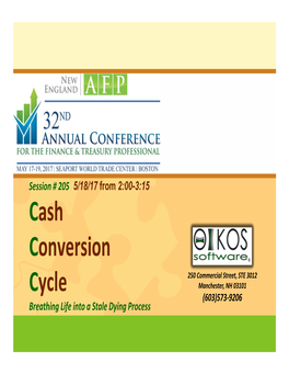 Cash Conversion Cycle