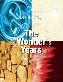 Kirby: the Wonderthe Wonderyears Years Lee & Kirby: the Wonder Years (A.K.A