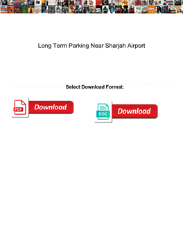 Long Term Parking Near Sharjah Airport