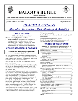 BALOO's BUGLE Volume 17, Number 9P 