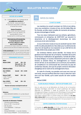 Bulletin Municipal