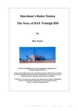 Shoreham's Radar Station-Bookv2