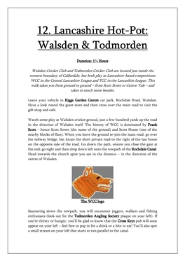 12. Lancashire Hotpot: Walsden & Todmorden