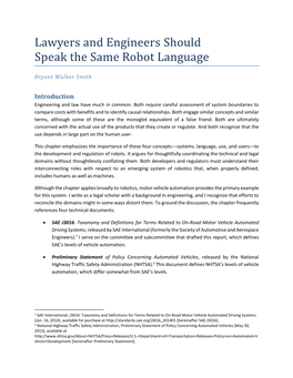 Lawyers and Engineers Should Speak the Same Robot Language