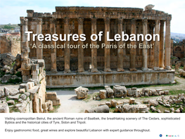 Treasures of Lebanon