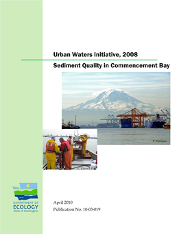 Sediment Quality in Commencement Bay