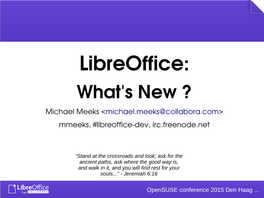 Libreoffice