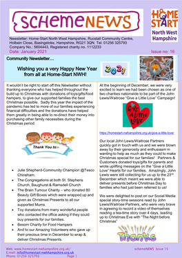 Winter Newsletter