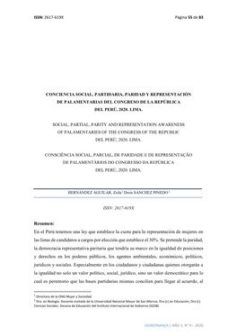 Resumen: En El Perú Tenemos Una Ley Que Establece La Cuota Para La Representación De Mujeres En Las Listas De Candidatos a Cargos Por Elección Que Establece El 30%