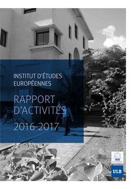 Rapport D'activités 2016-2017