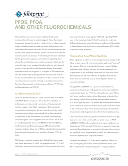 Pfos, Pfoa, and Other Fluorochemicals