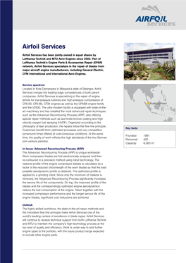 Airfoil Services