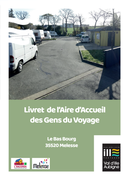 Livret De L'aire D'accueil Des Gens Du Voyage