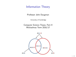 Information Theory