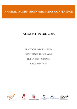 August 29-30, 2018