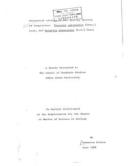 V. Galamensis Had No Agronomic 01" Industrial Value