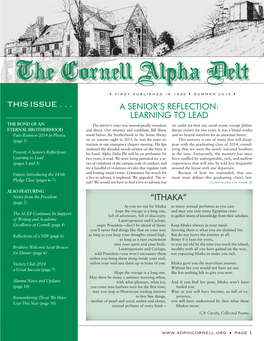 The Cornell Alpha Delt