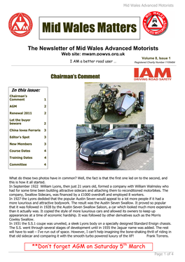 Mid Wales Matters