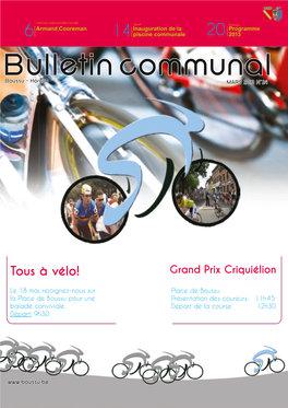 Bulletin Communal Boussu - Hornu MARS 2013 N°24